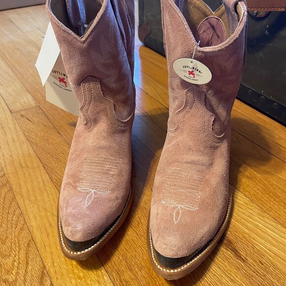 BNWT Idyllwind Miranda Lambert Leather Blush Women's Western Boots - 8.5 M - Picture 4 of 9
